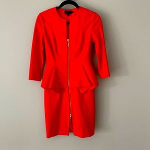 Ted Baker peplum dress